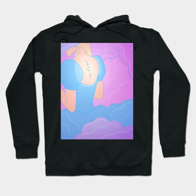 Lady In The Clouds Hoodie by MidnightRose77